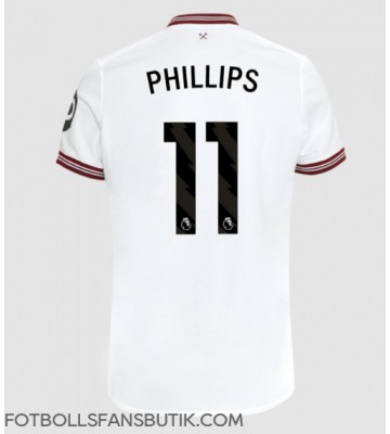 West Ham United Kalvin Phillips #11 Replika Bortatröja 2023-24 Kortärmad